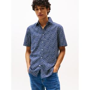 Tommy Hilfiger Linen Blend Short Sleeved Shirt